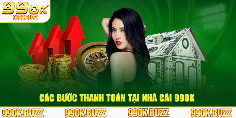 Các bước thanh toán tại nhà cái 99ok